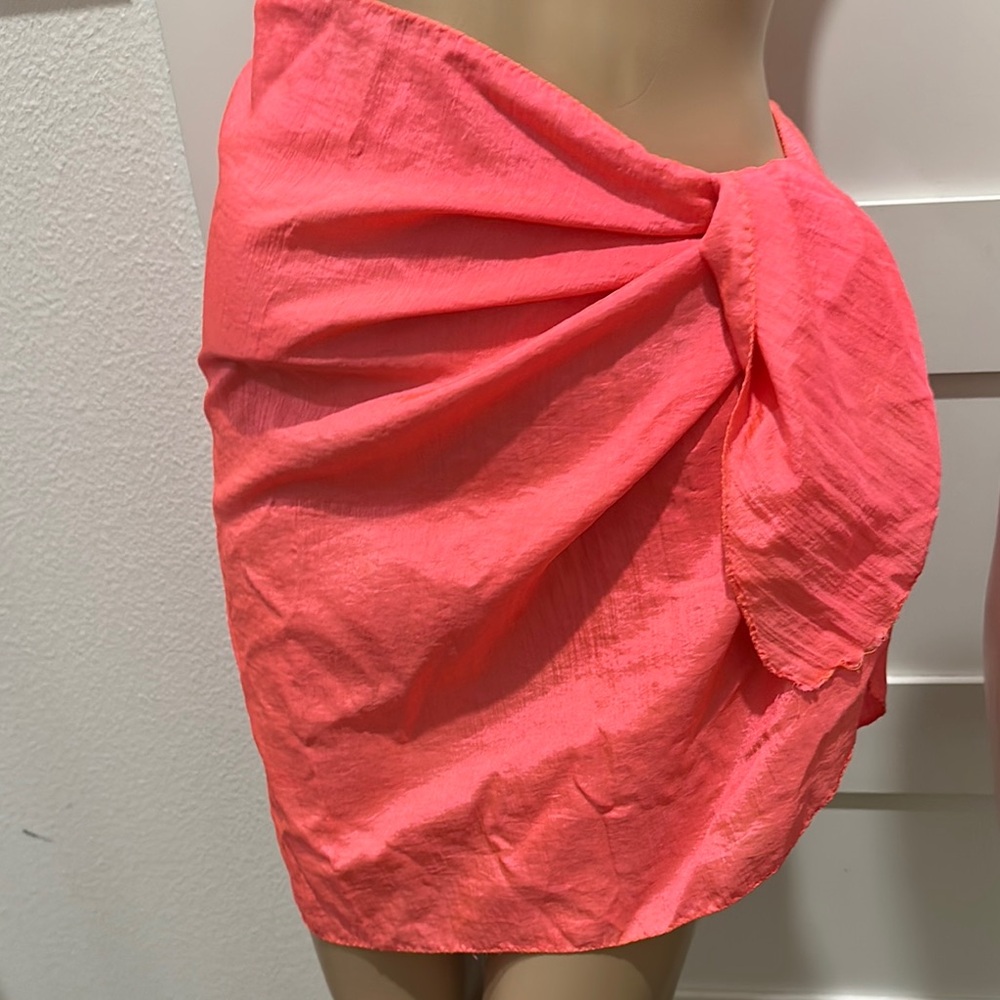 Coral Sarong Wrap for Women